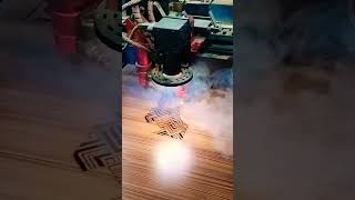 CNC Laser youtubeshorts wood786 wood song trending [upl. by Ueihtam]