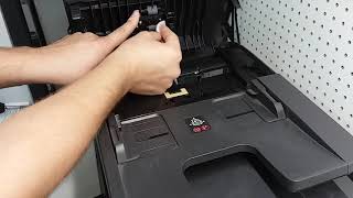 How to fix ADF Document Feeder problem on HP Officejet 8710 8715 8720 8730 8740 8600 8610 [upl. by Eeresid]