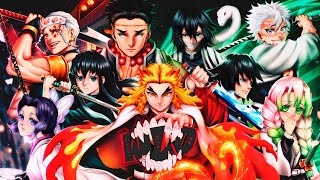 WLO  Hashiras  Kimetsu no Yaiba  Remake [upl. by Aikemit]