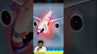 இந்திய பிரதமர் போற Aircraft  Air India One Flight  VVIP Flight in India  President Flight [upl. by Wilkie920]