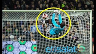 Top 10 Gymnastic Goalkeepers goal saves in Football ● HD [upl. by Sousa]