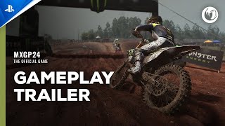 MXGP 24 The Official Game  Gameplay Trailer  PS5 Games [upl. by Kenzi]