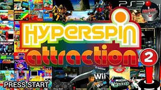 HyperSpin Attraction II  55 Retro Systems  1865 Games  Fully Loaded PC Front End Download [upl. by Jelene896]