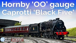 HM206 Hornby Caprotti Black 5 in OO gauge [upl. by Navetse]