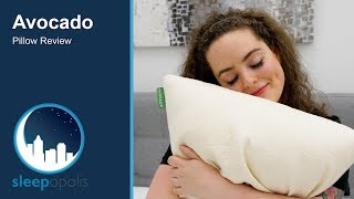 Avocado Green Pillow Review  A Non Toxic Natural Pillow for Better Sleep [upl. by Kjersti]