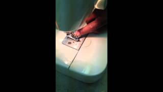 How to do a tailors edge seam finish [upl. by Claretta]