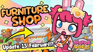 INFO UPDATE TOKO FURNITURE amp IDE DEKOR RUMAH TEMA TOKO DAN CAFE BURGER  AVATAR WORLD  PAZU [upl. by Ronalda]