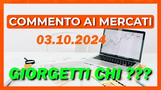 CROLLO Ftse Mib sappiamo chi RINGRAZIARE [upl. by Lagiba]