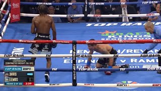 Keyshawn Davis vs Gustavo Lemos FULL FIGHT recap [upl. by Ardnohsal437]