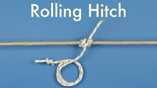 Learn to Sail  Rolling Hitch [upl. by Eanat317]