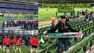 I went to watch England vs Republic of Ireland [upl. by Ynnavoig]