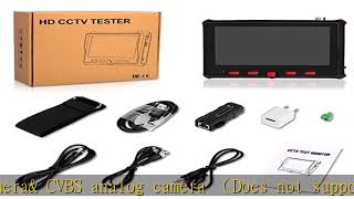 SGEF Wrist CCTV Tester HD 5MP Portable Camera Tester 5MP AHD CVBS Tester UTC OSD Control 43 Inch [upl. by Yajnas944]