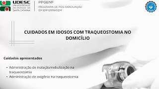 Cuidados com a traqueostomia no domicílio  Parte 2 [upl. by Ober]