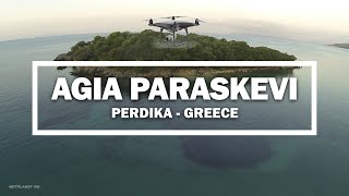 🎬 Agia Paraskevi Beach Perdika Sivota  Greece ✈ Drone [upl. by Kleinstein]