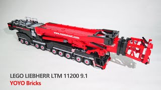 2023 Copy Kudos to Huib van der Hart model LIEBHERR LTM 11200 91 [upl. by Loresz]