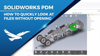 SOLIDWORKS PDM  eDrawings Preview [upl. by Sitnik664]