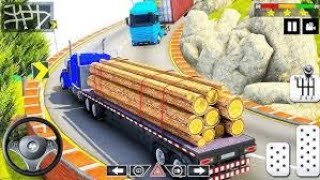 Trailer Truck Car Transporter Driving  Cargo Delivery Truck Parking Simulator 3D  Android GamePlay [upl. by Nauqat]