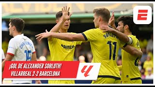 BARCELONA vive una pesadilla en LA CERÁMICA Villarreal le empata el partido 22  La Liga [upl. by Ailecec]