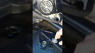 TAO TAO 50cc scooter oil change part 1 [upl. by Notserk28]