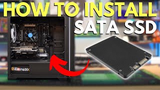 How to Add a SATA SSD  Full Tutorial [upl. by Sefton666]