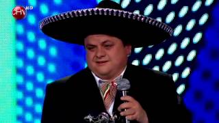 Hugo Macaya con su brillante voz emocionó al jurado de Talento Chileno  TALENTO CHILENO 2014 [upl. by Bouton]