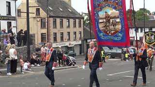 12th July Evening Kilkeel Parade 2024 [upl. by Mistrot]