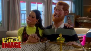 The Very Best of Harry amp Meghan  Spitting Image [upl. by Ahsinom690]