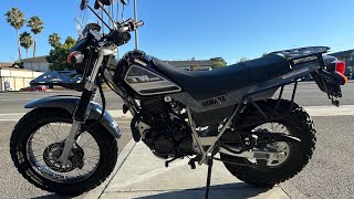 2023 Yamaha TW200 Like New Dual Sport w Upgrades in the SF Bay Area [upl. by Neellok]