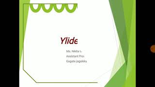 Basic introduction of Ylides its types and Nitrogen Ylide and its applications [upl. by Janus]