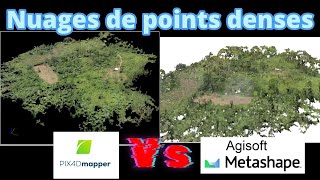 Pix4D Mapper vs Agisoft Metashape  Lequel est le meilleur [upl. by Aneekahs]