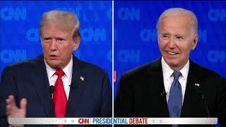 Trump and Biden argue over golf handicaps during 2024 Presidential Debate [upl. by Eveleen403]