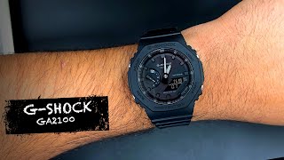 Review Casio GShock GA21001A1 All Black [upl. by Stringer809]