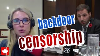 BACKDOOR CENSORSHIP Liberals put their thumb on the algorithm amp VIOLATE Canadians Charter rights [upl. by Aynod990]