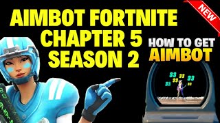 How to Get Aimbot in Fortnite Chapter 5 Season 2 😱🎯  AIMBOT Setting [upl. by Ellenwad772]