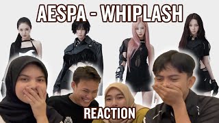 AESPA  WHIPLASH MV Reaction indonesia🇮🇩 [upl. by Ecikram]