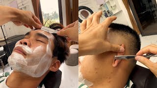 THE BEST Way to Remove Facial Hair and Dead Skin with a Razor for a SMOOTH Face 🧑🧑🧑 13 [upl. by Previdi]