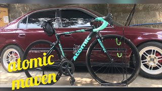 bianchi inspired before and after atomic maven road bike [upl. by Dugaid]