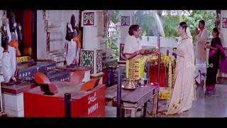 Krishna Babu Telugu Movie Scenes  Balakrishna  Meena  Raasi [upl. by Clemmy67]