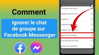 Comment ignorer la discussion de groupe dans Messenger 2023 Comment restreindre le groupe Messenger [upl. by Molli988]