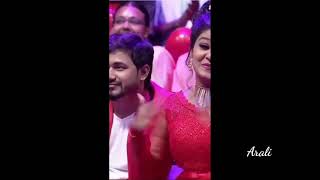 ALAIYE SITRALAIYE SONG COOLK WITH COMALI SUNITHA AND MANI DANCE PERFORMANCE [upl. by Carolle]