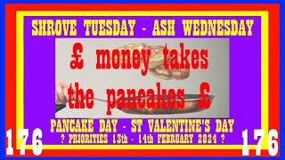 SHROVE TUESDAY PANCAKES ST VALENTINES DAY ASH WEDNESDAY MONEY CHRISTIANITY Nigel Cecil 176 [upl. by Millda]