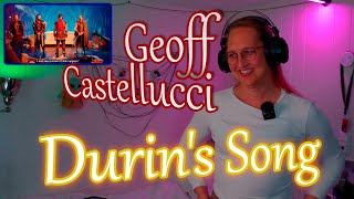 First time reaction to Geoff Castelluccis Song of Durin [upl. by Reibaj299]