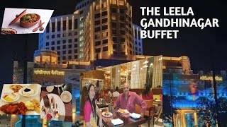 THE LEELA GANDHINAGAR  LEELA AMBIENCE SPECTRA BUFFET  FIVE STAR LUXURIOUS HOTEL DINING EXPERIENCE [upl. by Akeimat734]