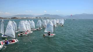 WesMex Regatta 2014 Optimist Avanzados [upl. by Atnuhs]