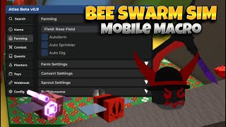 🐝Atlas Bee Swarm Simulator Script Mobile Macro Natro Macro Webhook [upl. by Pinto]