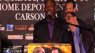 Timothy Bradley vs Ruslan Provodnikov Press Conference [upl. by Aloysius231]