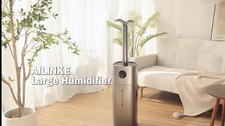 AILINKE 42Gal16L Humidifier Large Room for Home 2000 sq ft [upl. by Ajnotal]