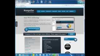 Introduction to KompoZer  Embedding a YouTube Video [upl. by Elmaleh493]