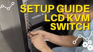 How To Install A Rackmount LCD KVM Console [upl. by Moth]