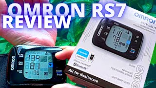 CardioVascular Health Starts With Blood Pressure Omron RS7 RS8 Wrist Blood Pressure Monitor Review [upl. by Aryahay]